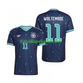 Jalkapallo Pelipaidat/Peliasut Saksa Nick Woltemade 11 Vieraspaita World Cup 2026 Lyhythihainen